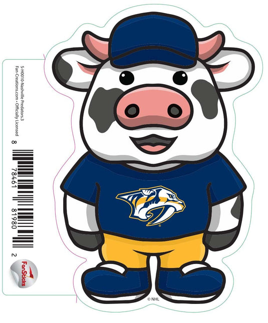 Fan Creations Decal Nashville Predators - NHL 3 inch Decal
