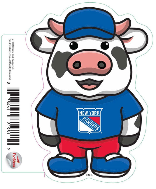 Fan Creations Decal New York Rangers - NHL 3 inch Decal