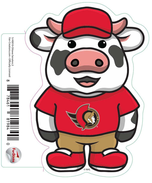 Fan Creations Decal Ottawa Senators - NHL 3 inch Decal