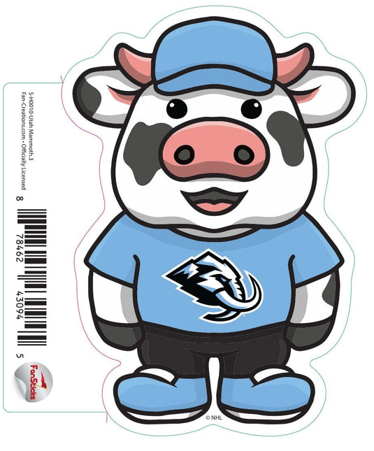 Fan Creations Decal Utah Mammoth - NHL 3 inch Decal