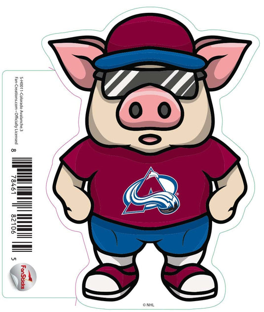 Fan Creations Decal Colorado Avalanche - NHL 3 inch Decal