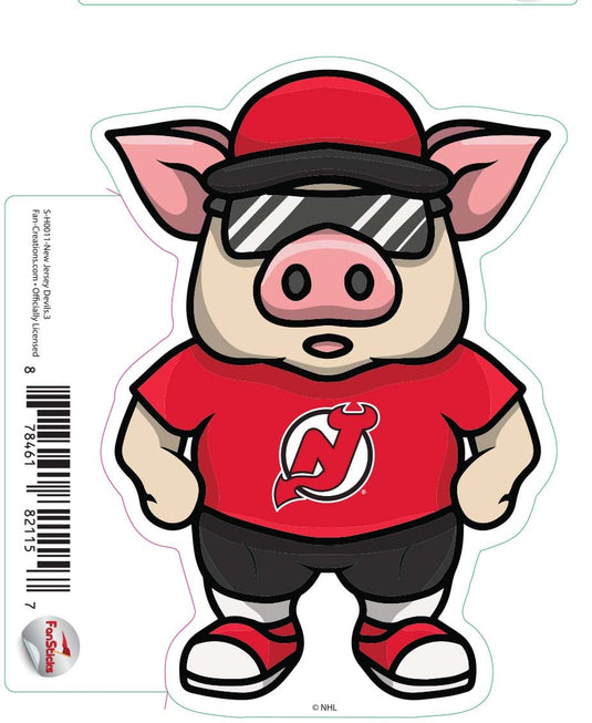 Fan Creations Decal New Jersey Devils - NHL 3 inch Decal