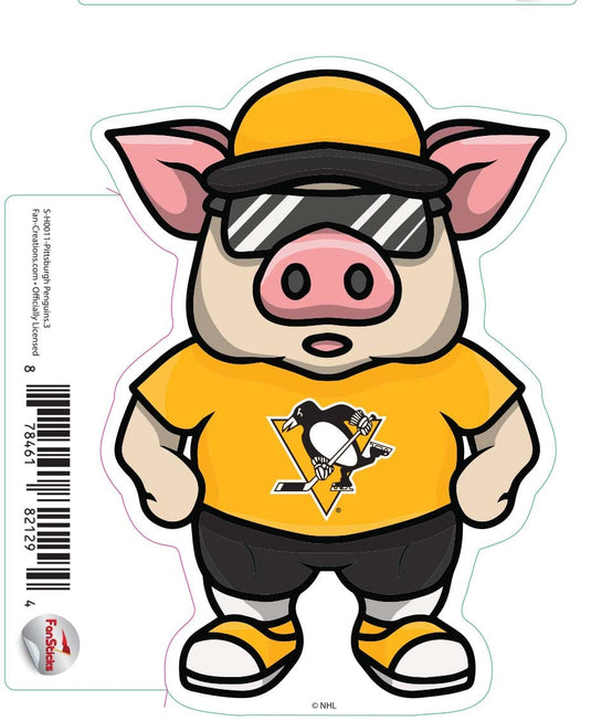 Fan Creations Decal Pittsburgh Penguins - NHL 3 inch Decal