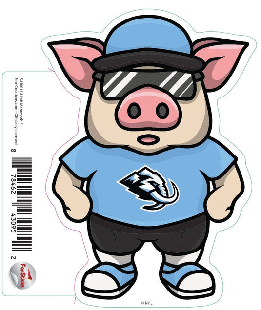 Fan Creations Decal Utah Mammoth - NHL 3 inch Decal