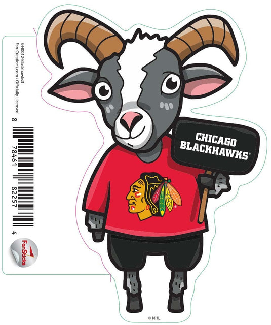 Fan Creations Decal Blackhawks - NHL 3 inch Decal