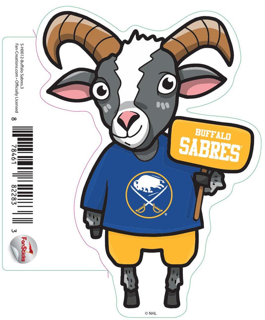 Fan Creations Decal Buffalo Sabres - NHL 3 inch Decal