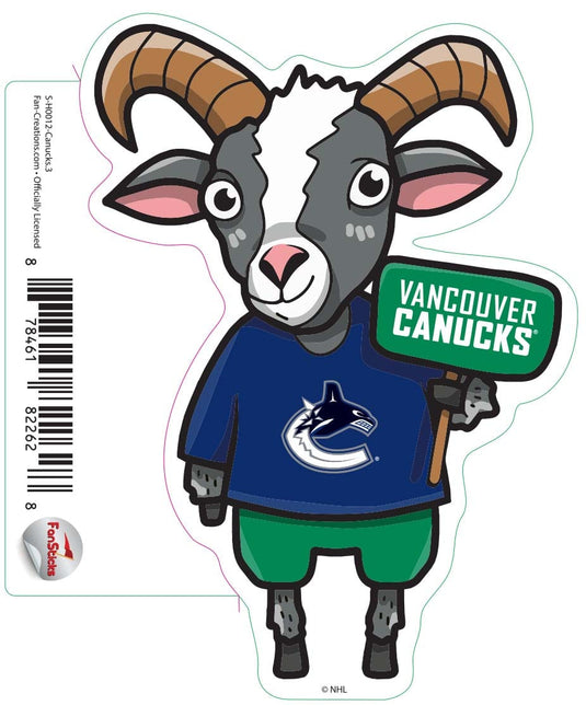 Fan Creations Decal Canucks - NHL 3 inch Decal