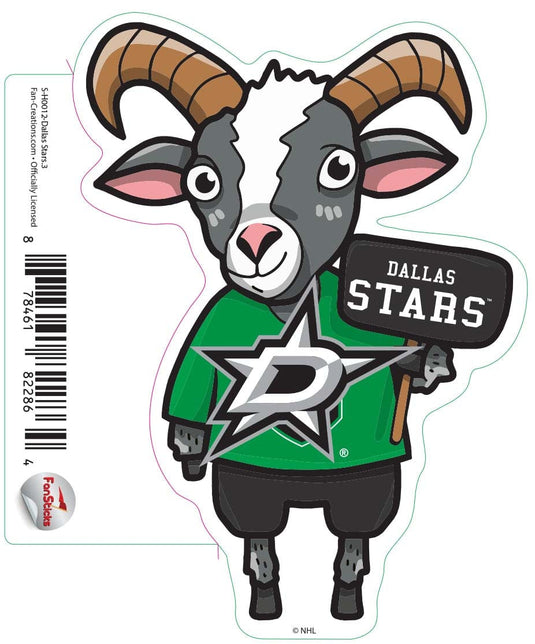 Fan Creations Decal Dallas Stars - NHL 3 inch Decal