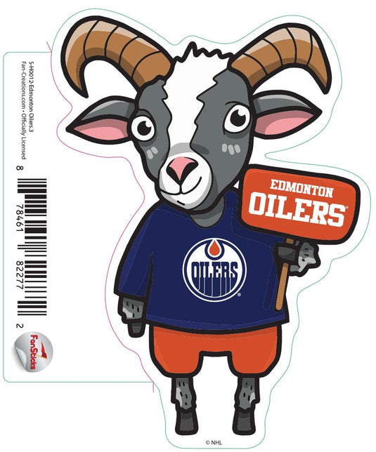 Fan Creations Decal Edmonton Oilers - NHL 3 inch Decal