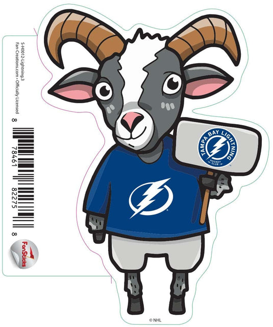 Fan Creations Decal Lightning - NHL 3 inch Decal