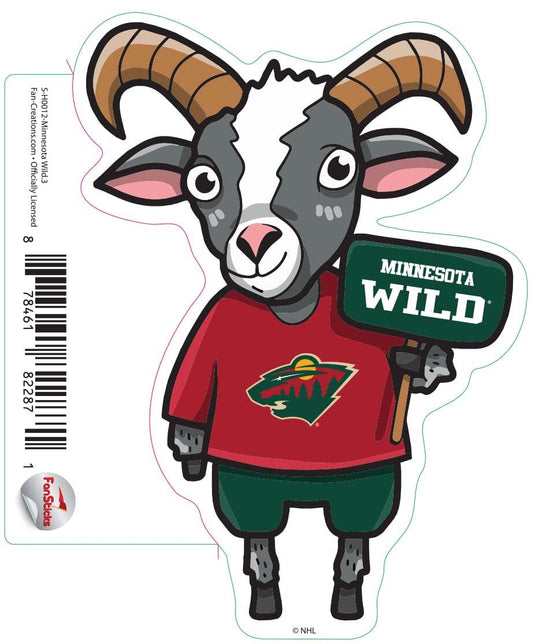 Fan Creations Decal Minnesota Wild - NHL 3 inch Decal