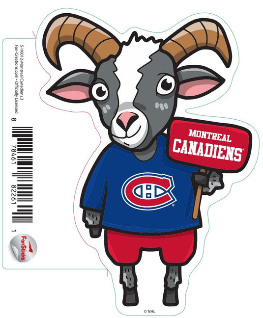 Fan Creations Decal Montreal Canadiens - NHL 3 inch Decal