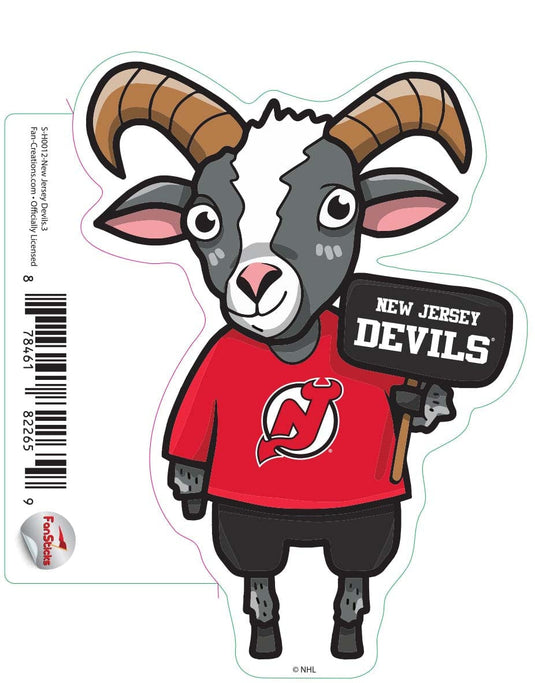 Fan Creations Decal New Jersey Devils - NHL 3 inch Decal
