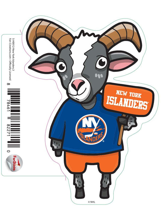 Fan Creations Decal New York Islanders - NHL 3 inch Decal