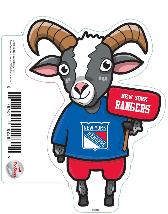 Fan Creations Decal New York Rangers - NHL 3 inch Decal