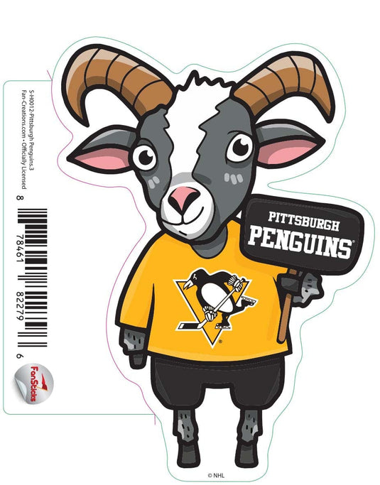 Fan Creations Decal Pittsburgh Penguins - NHL 3 inch Decal
