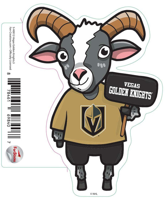 Fan Creations Decal Vegas Golden Knights - NHL 3 inch Decal