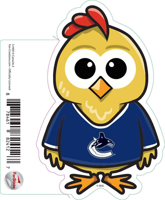 Fan Creations Decal Canucks - NHL 3 inch Decal