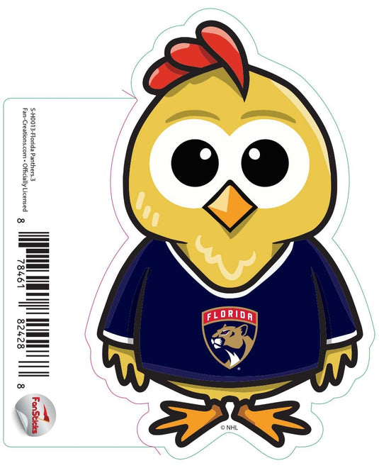 Fan Creations Decal Florida Panthers - NHL 3 inch Decal