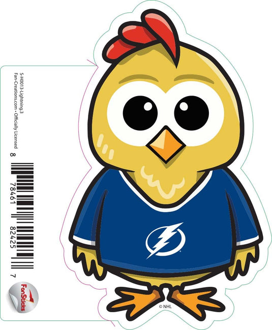 Fan Creations Decal Lightning - NHL 3 inch Decal