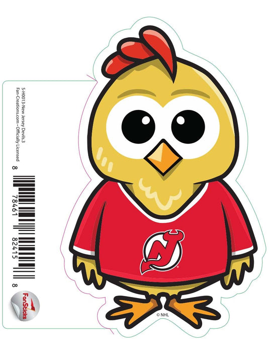 Fan Creations Decal New Jersey Devils - NHL 3 inch Decal