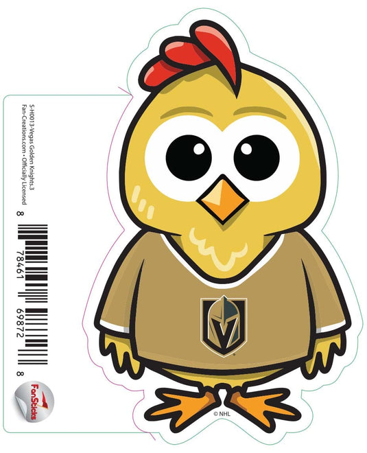 Fan Creations Decal Vegas Golden Knights - NHL 3 inch Decal