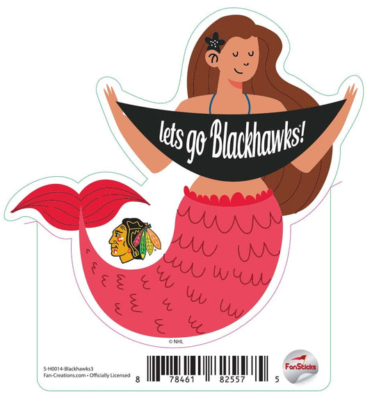 Fan Creations Decal Blackhawks - NHL 3 inch Decal