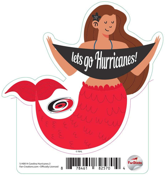 Fan Creations Decal Carolina Hurricanes - NHL 3 inch Decal