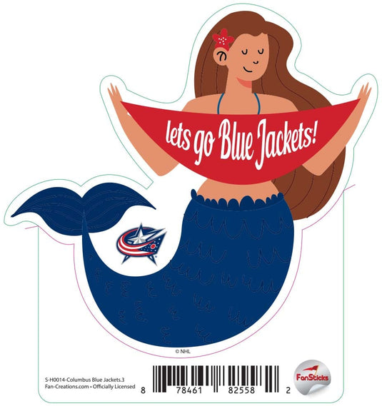 Fan Creations Decal Columbus Blue Jacket - NHL 3 inch Decal