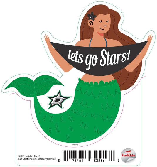 Fan Creations Decal Dallas Stars - NHL 3 inch Decal