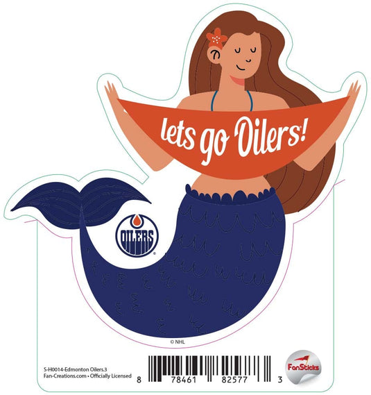 Fan Creations Decal Edmonton Oilers - NHL 3 inch Decal