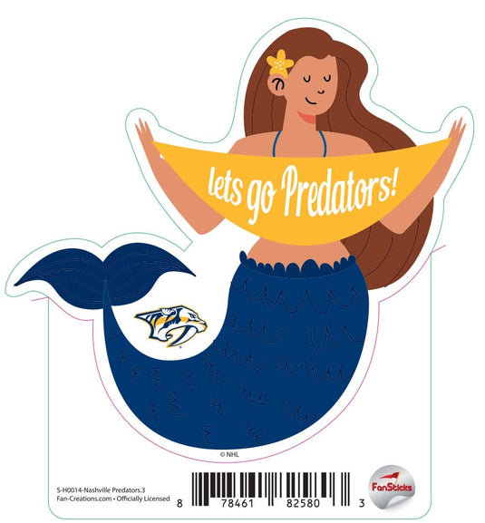 Fan Creations Decal Nashville Predators - NHL 3 inch Decal