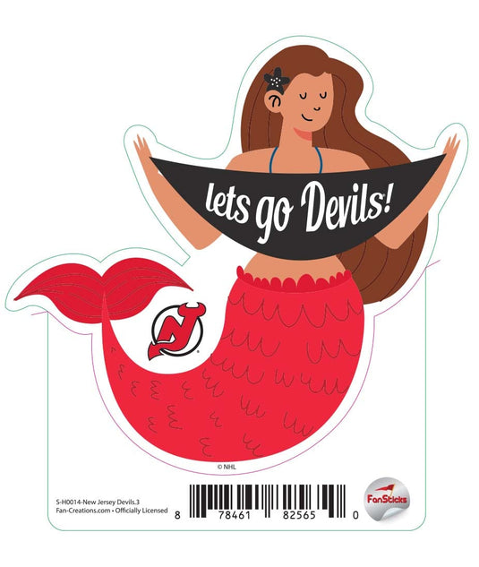 Fan Creations Decal New Jersey Devils - NHL 3 inch Decal