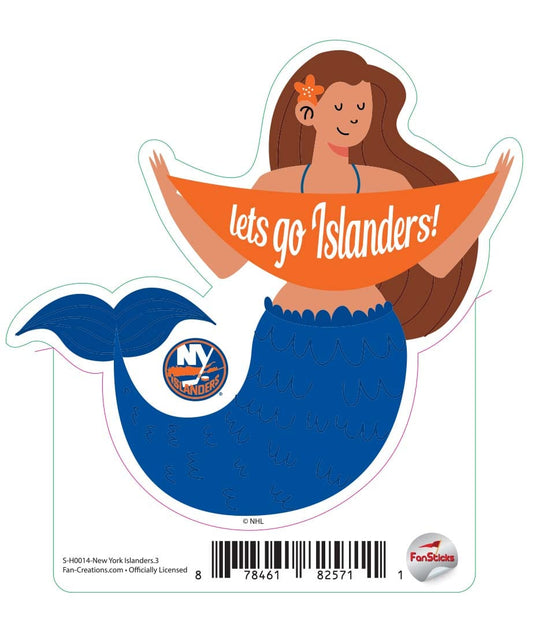Fan Creations Decal New York Islanders - NHL 3 inch Decal