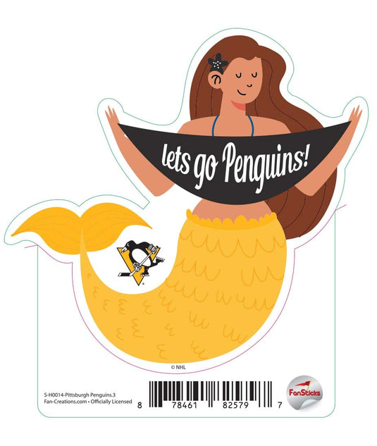 Fan Creations Decal Pittsburgh Penguins - NHL 3 inch Decal