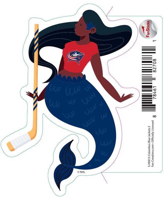 Fan Creations Decal Columbus Blue Jacket - NHL 3 inch Decal