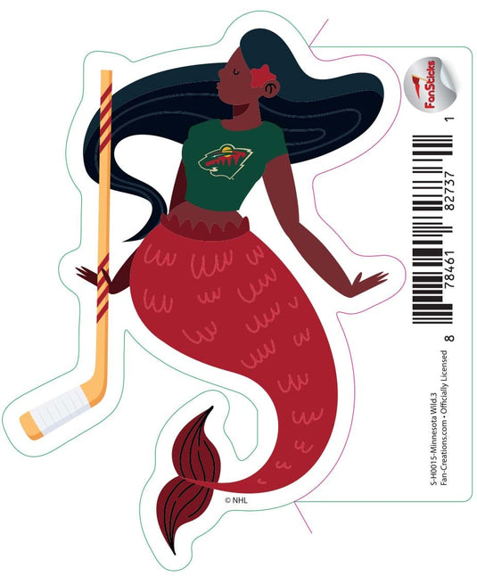 Fan Creations Decal Minnesota Wild - NHL 3 inch Decal