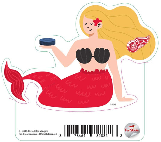 Fan Creations Decal Red Wings - NHL 3 inch Decal