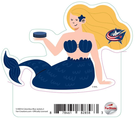 Fan Creations Decal Columbus Blue Jacket - NHL 3 inch Decal