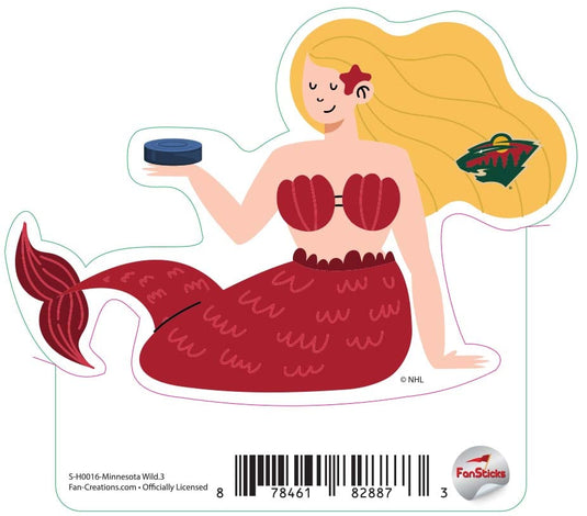 Fan Creations Decal Minnesota Wild - NHL 3 inch Decal