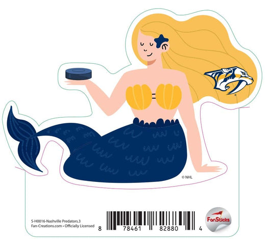 Fan Creations Decal Nashville Predators - NHL 3 inch Decal