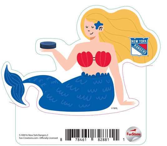 Fan Creations Decal New York Rangers - NHL 3 inch Decal