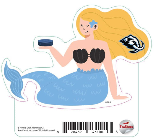 Fan Creations Decal Utah Mammoth - NHL 3 inch Decal