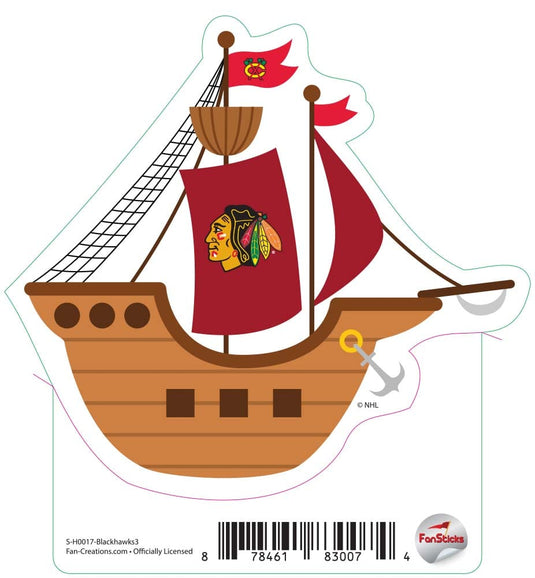 Fan Creations Decal Blackhawks - NHL 3 inch Decal