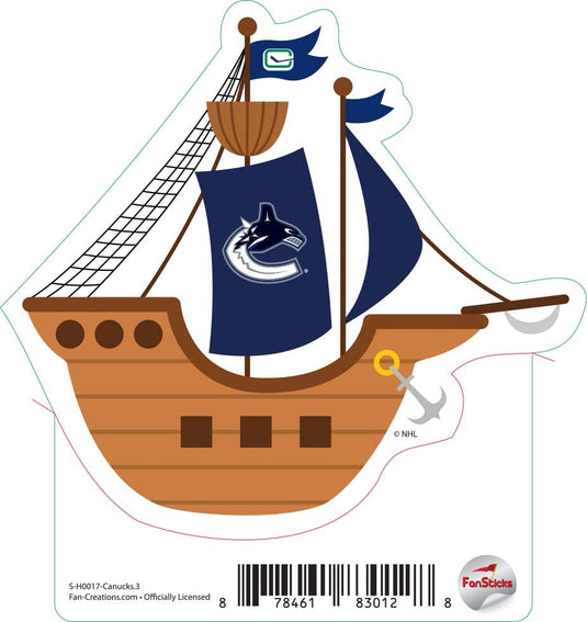 Fan Creations Decal Canucks - NHL 3 inch Decal