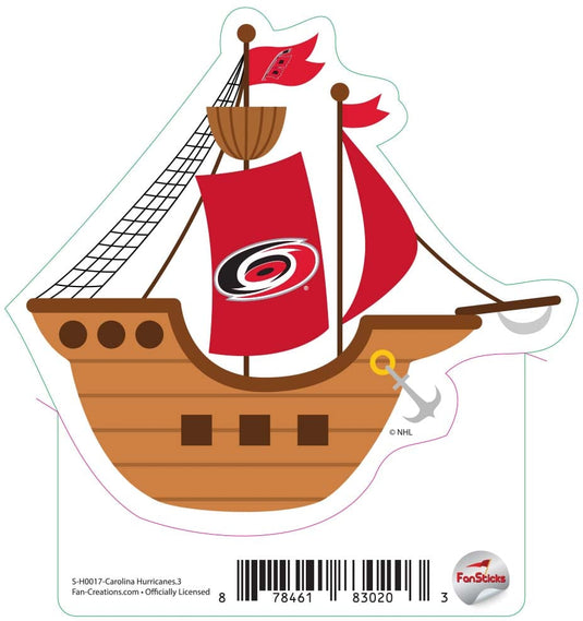 Fan Creations Decal Carolina Hurricanes - NHL 3 inch Decal