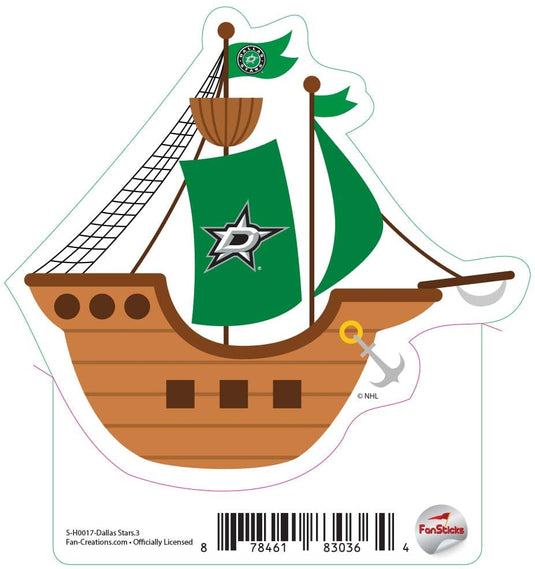 Fan Creations Decal Dallas Stars - NHL 3 inch Decal