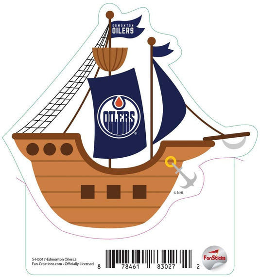 Fan Creations Decal Edmonton Oilers - NHL 3 inch Decal