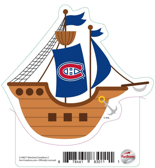 Fan Creations Decal Montreal Canadiens - NHL 3 inch Decal