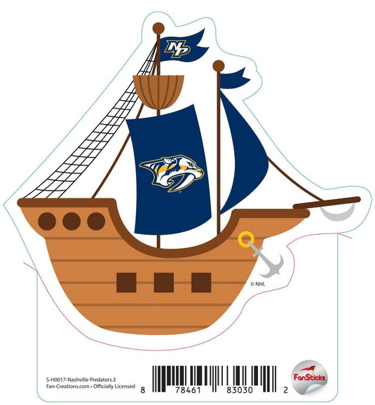 Fan Creations Decal Nashville Predators - NHL 3 inch Decal